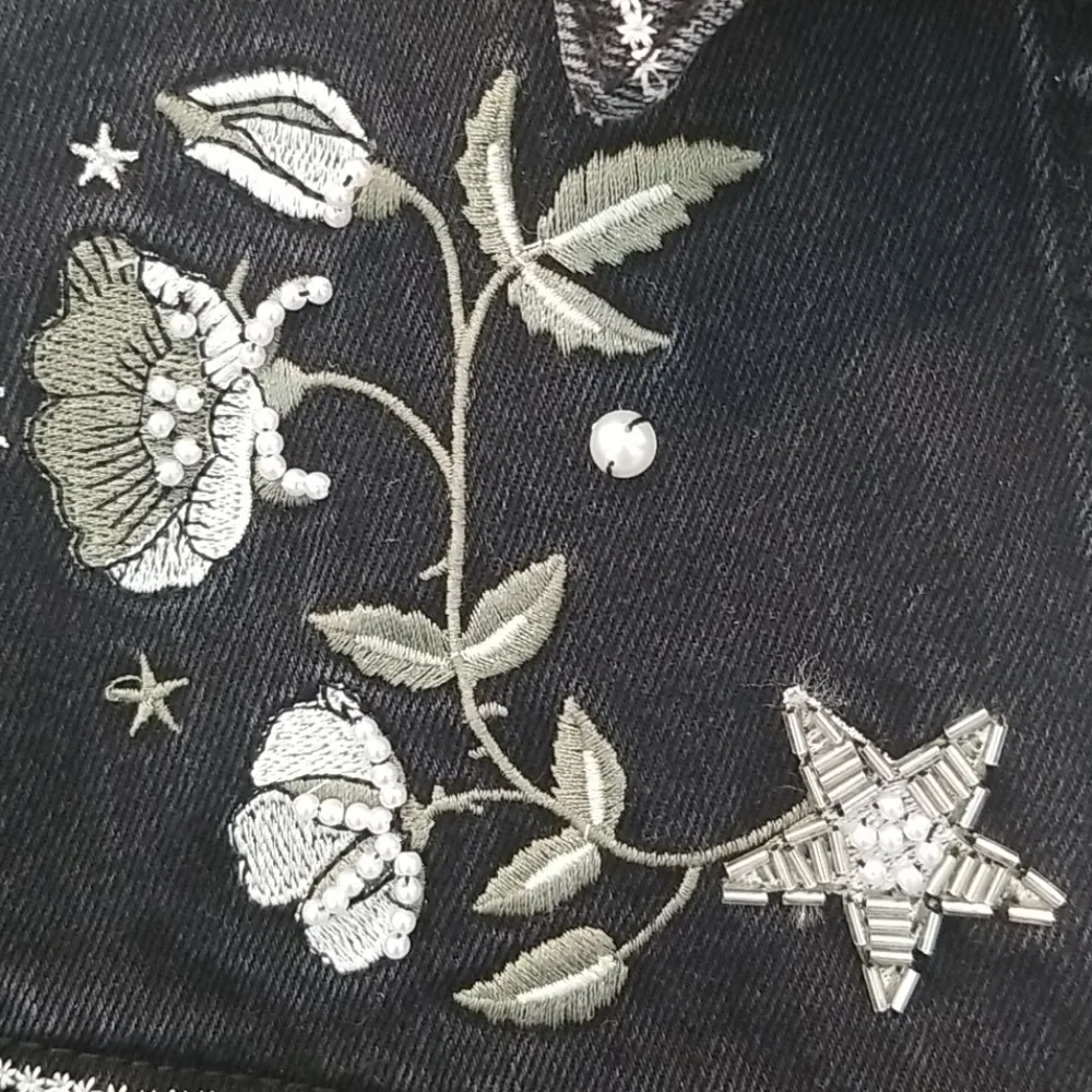 💕SPELL & THE GYPSY💕 Celestial Embellished Jacket XS NWT Black - Image 11