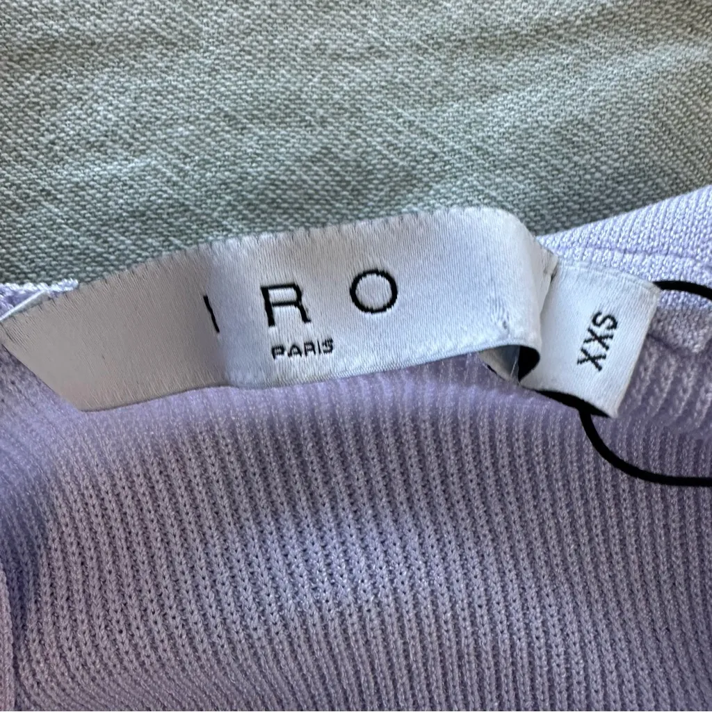 IRO Paris Lavender Bodycon Midi Dress Size XXS NWT - Image 6