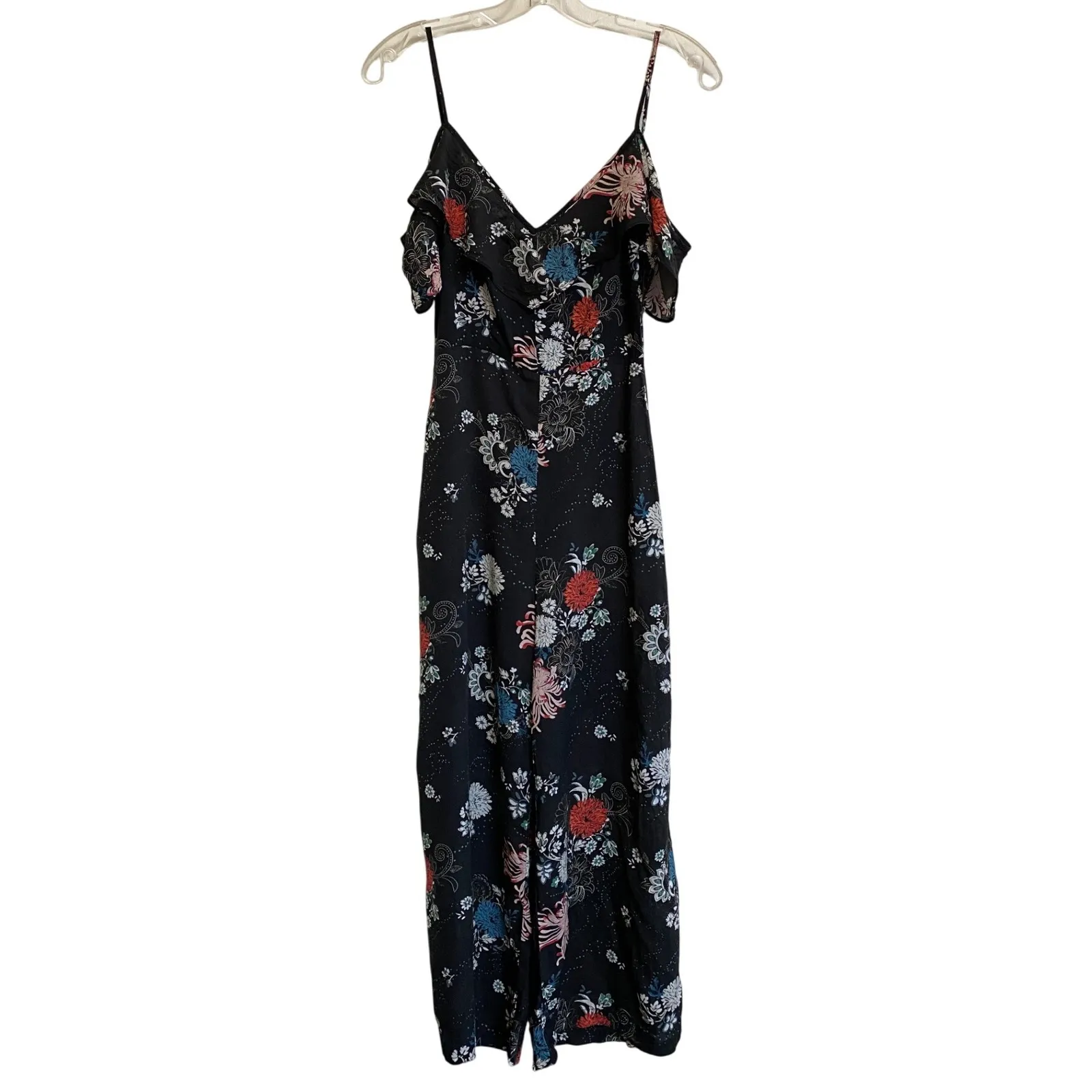 ZARA Woman Cold Shoulder‎ Floral Romper - Image 5