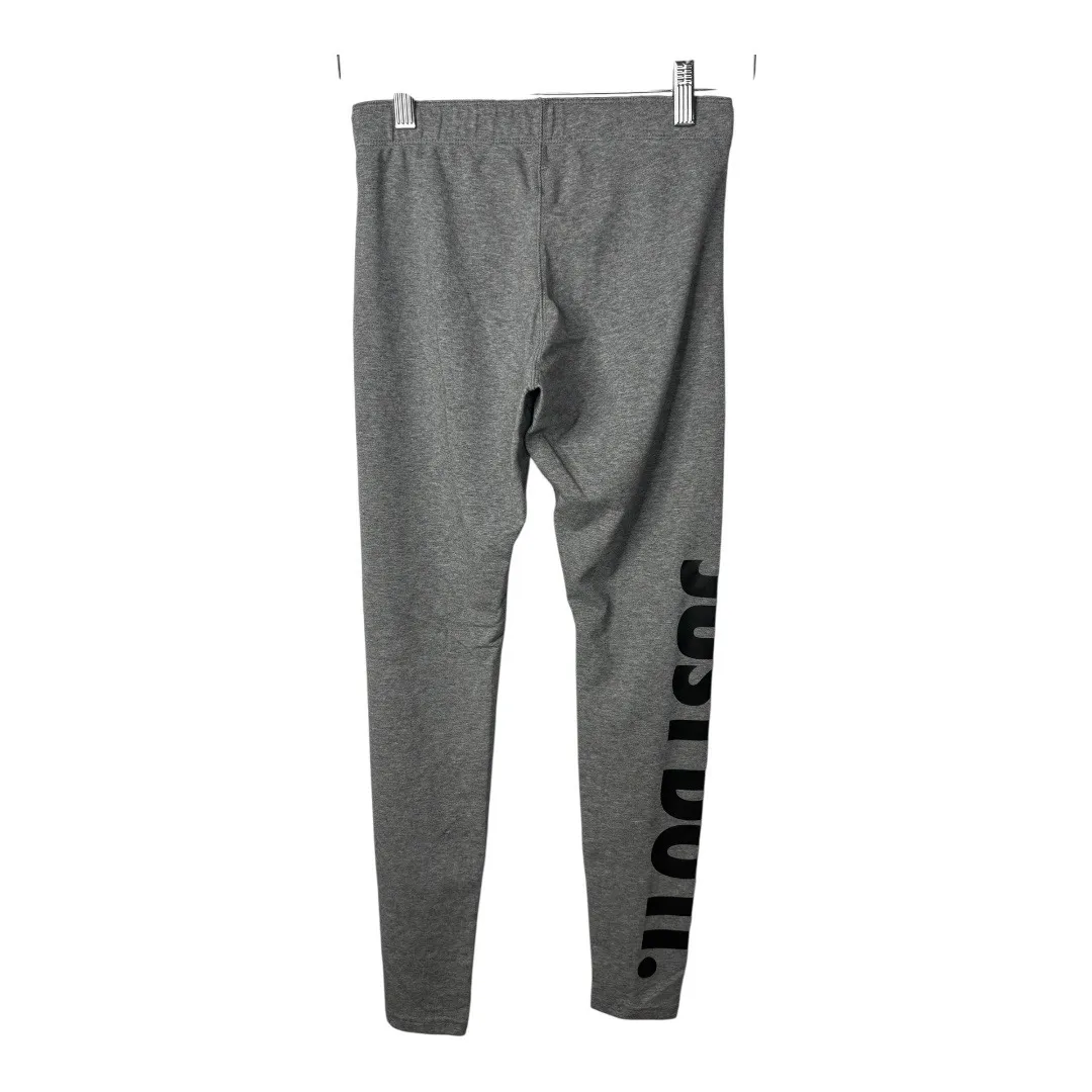 Nike Leg-A-See Legacy Just Do It Dry-Fit‎ Leggings Gray Active Women Size Small - Image 5