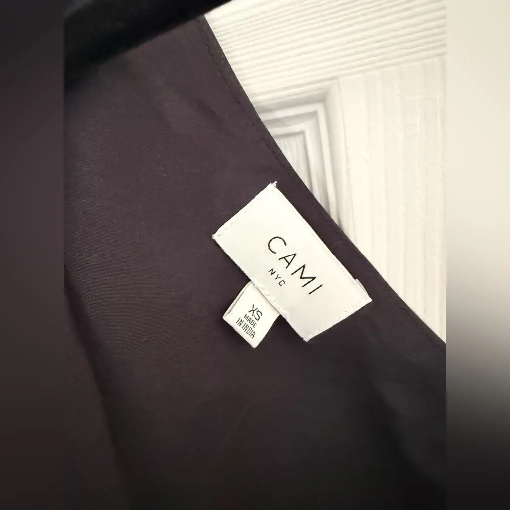 CAMI NYC Shivani Top XS Women's Casual One Shoulder Black Boho Blouse - Image 6