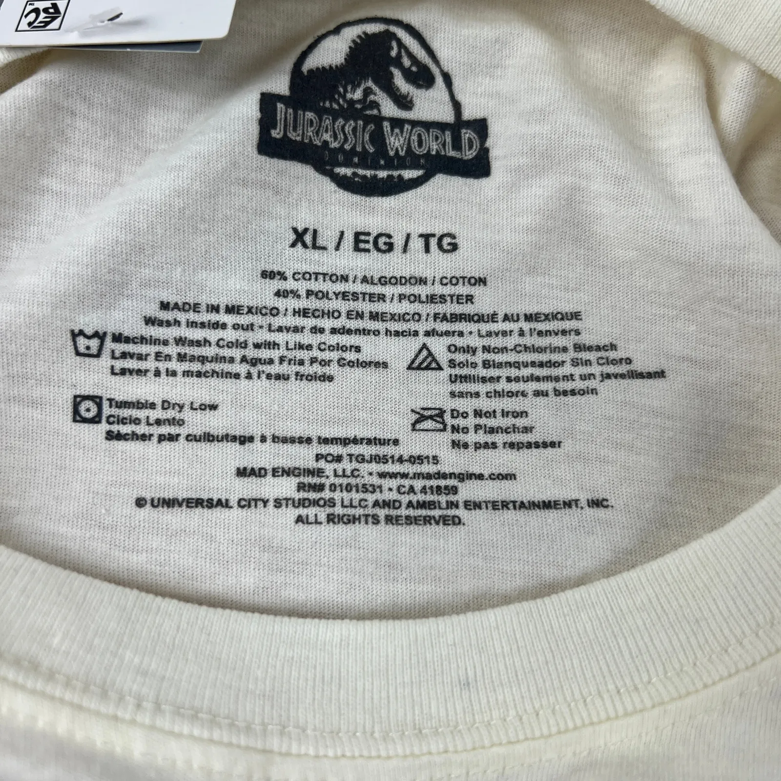 Women's Jurassic Park Off - Image 3