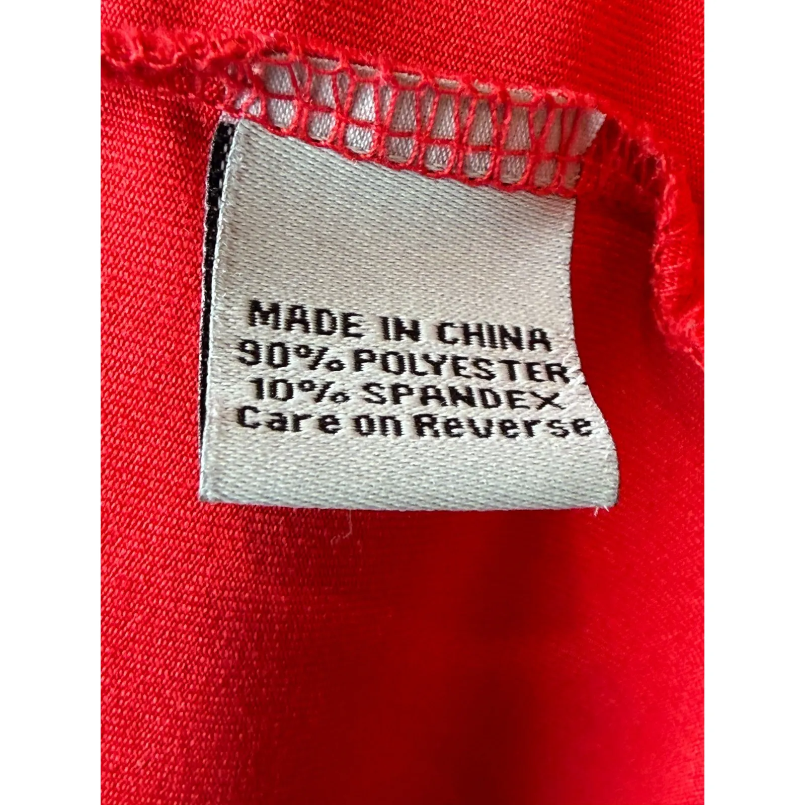 Ohio State Buckeyes Shirt OSU Size XL Extra Large Mens Quarter Zip Jacket NCAA Red - Image 5