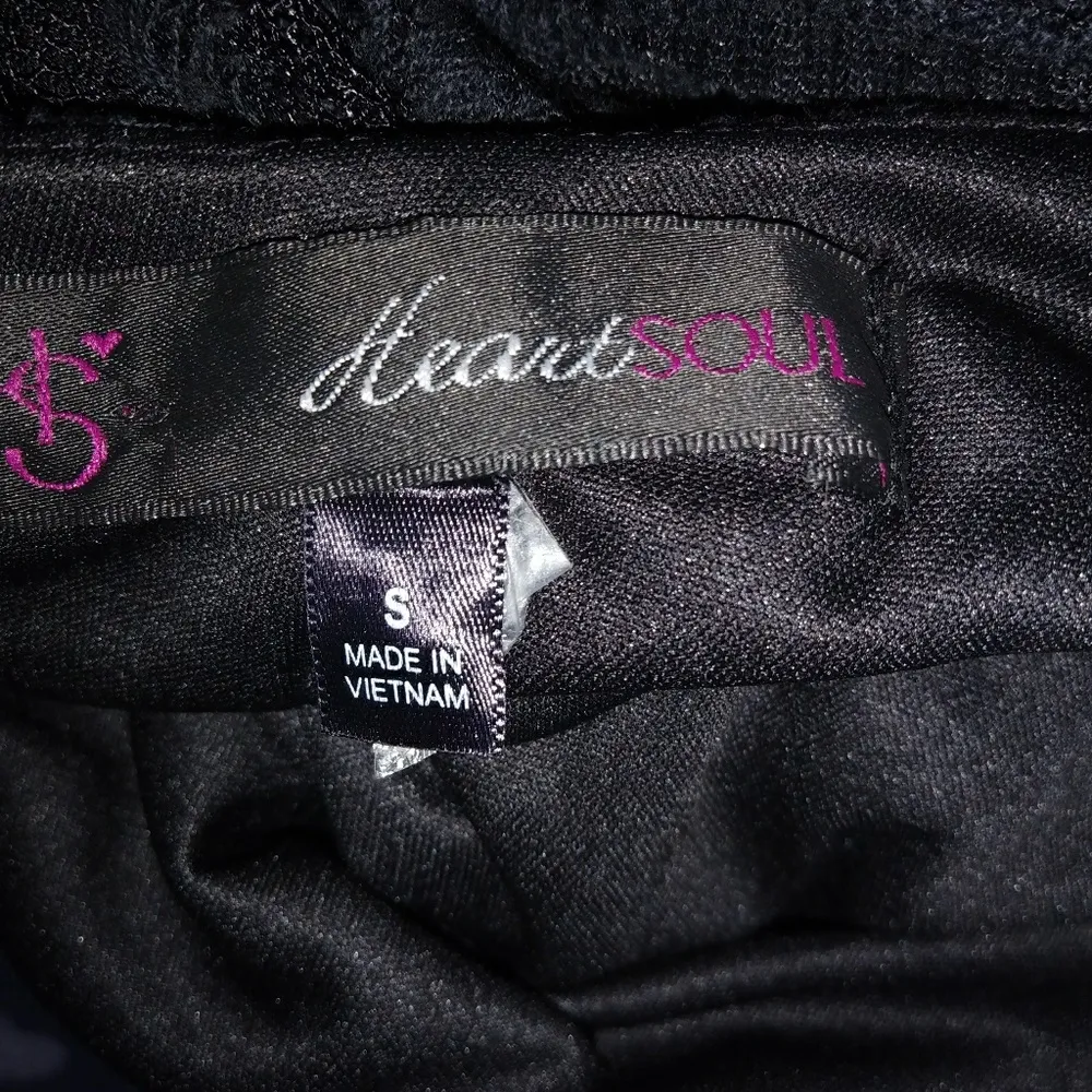 Heart Soul S Long Sleeved Lace Mini Dress in Black - Image 2