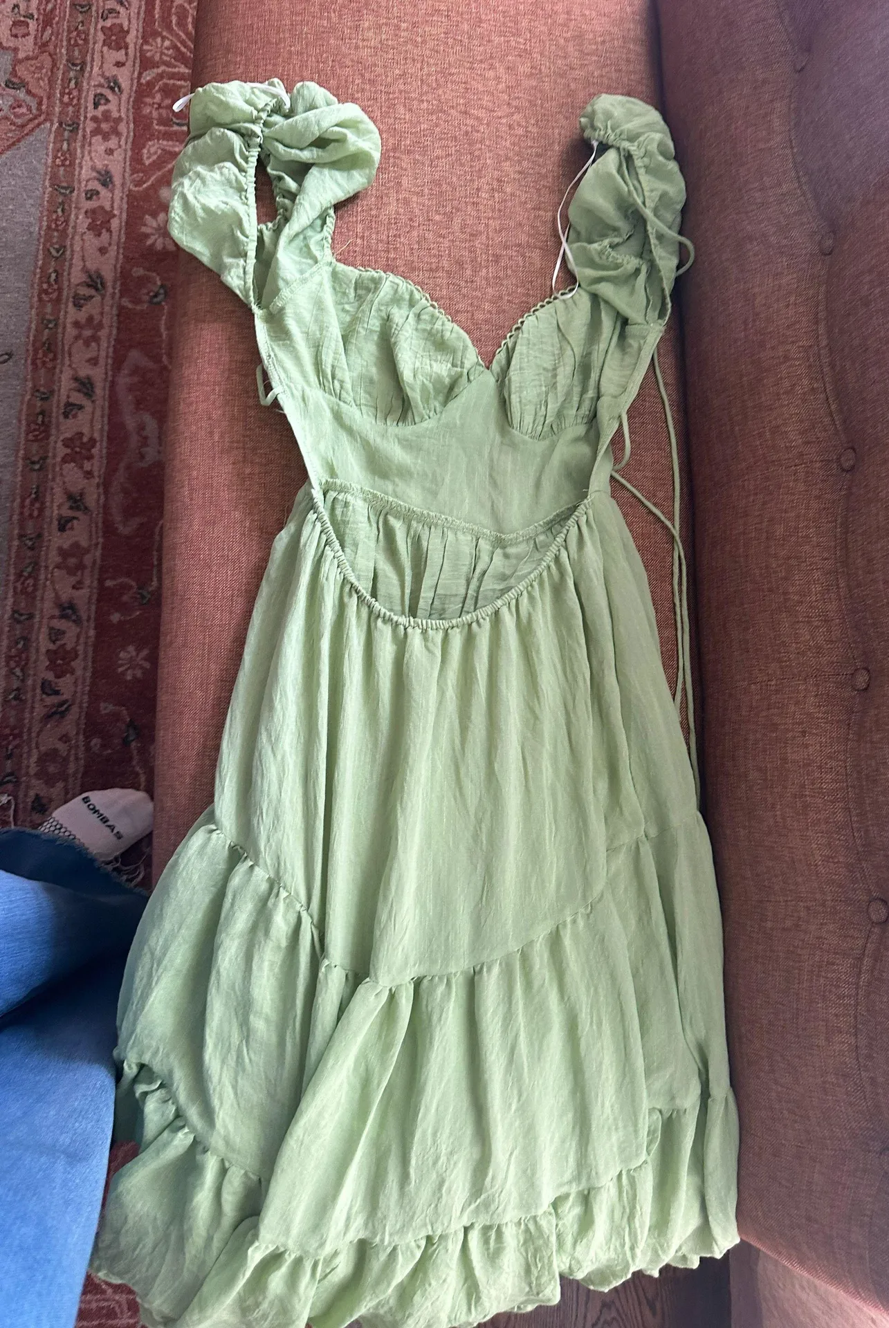 Danny Midi Dress Green - Image 5