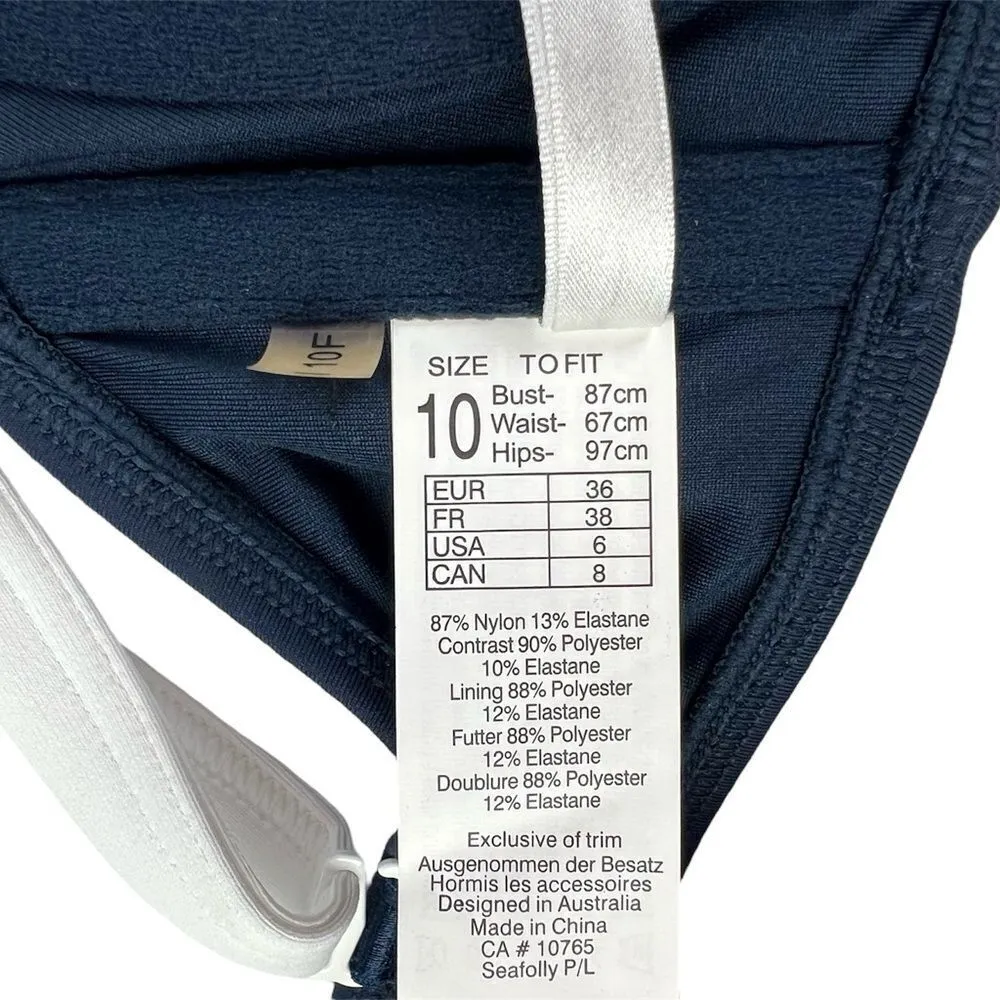 Seafolly Block Party‎ Bikini Top 6 F Cup - Image 7