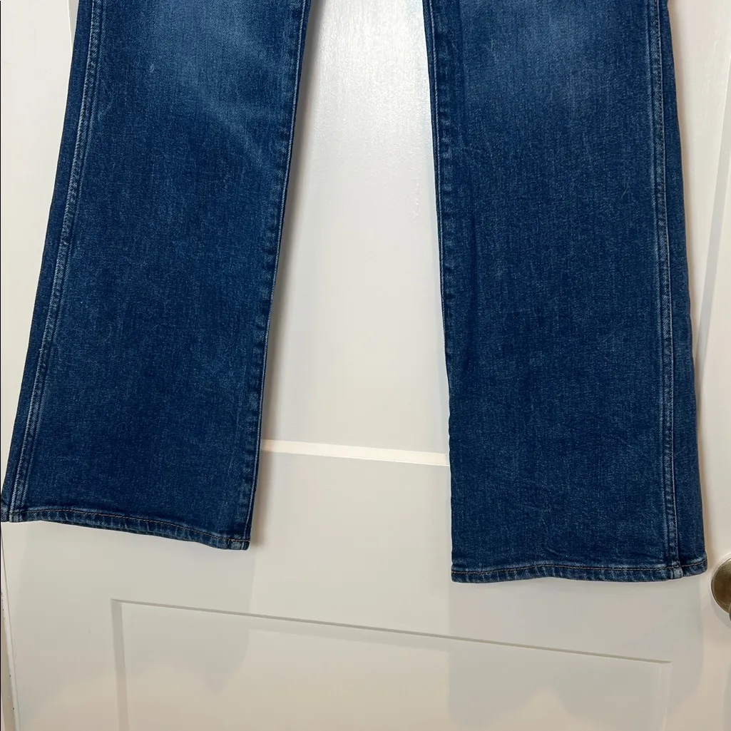 Wrangler Women's Classic Blue Flare Jeans size 28x34. In perfect condition! - Image 7