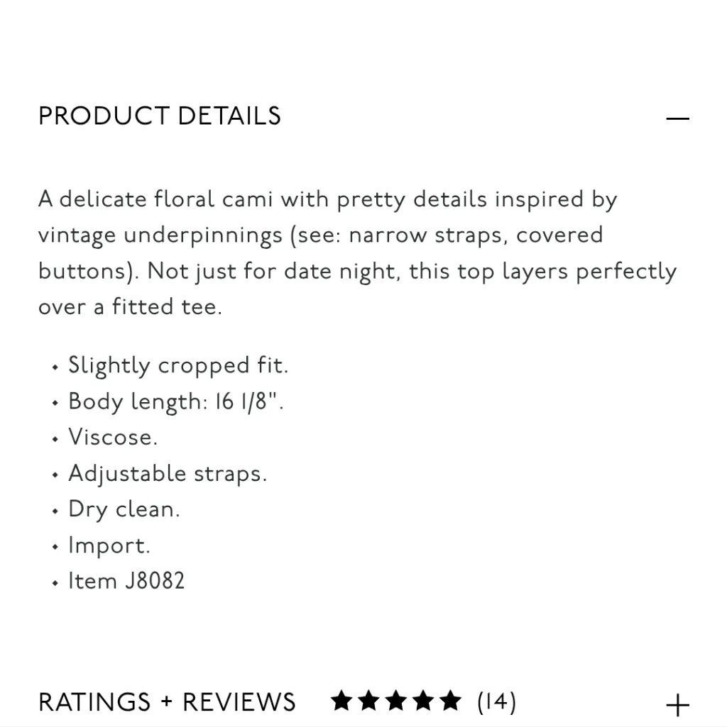 Madewell Full Bloom Button Down Cami 14 - Image 7