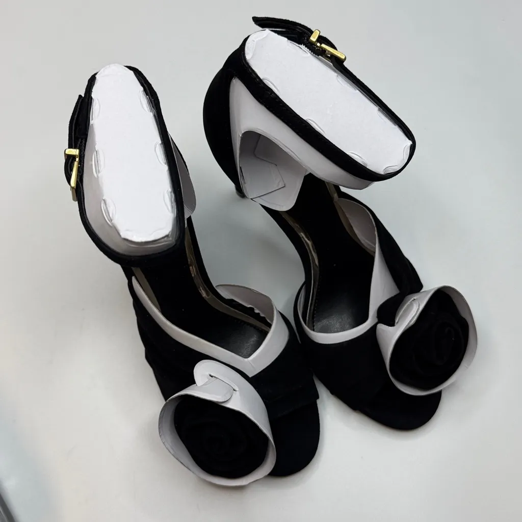 Vince Camuto Women's Adaline Flower High Heel Dress Sandals- Size 7 - Image 7