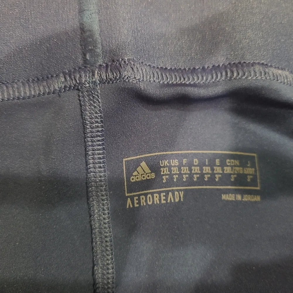 Adidas Blue Women's Volleyball Shorts Size 2XL - Image 5