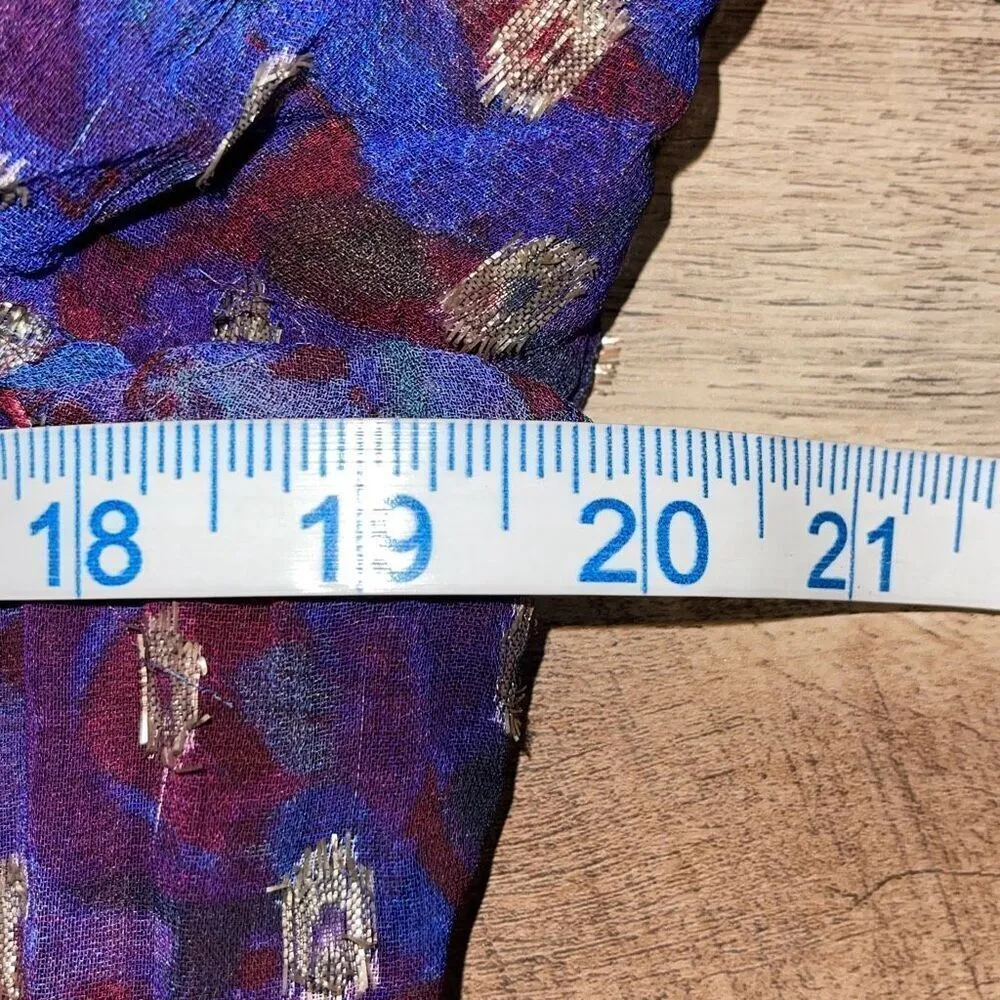 Cleobella Addison Midi Dress Confetti Tiered Sheer Size‎ XSmall  NWT $298 - Image 11