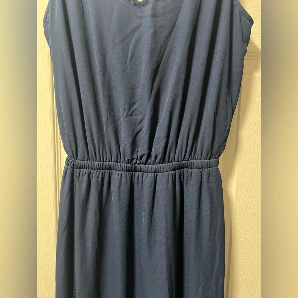 Show Me Your Mumu Dress Small Navy Blue Kendall Maxi Bridesmaid Formal - Image 5