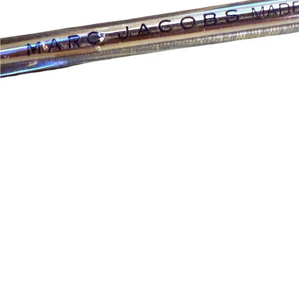 Marc Jacobs Marc 59 rose gold brown Aviator Sunglasses with case - Image 6