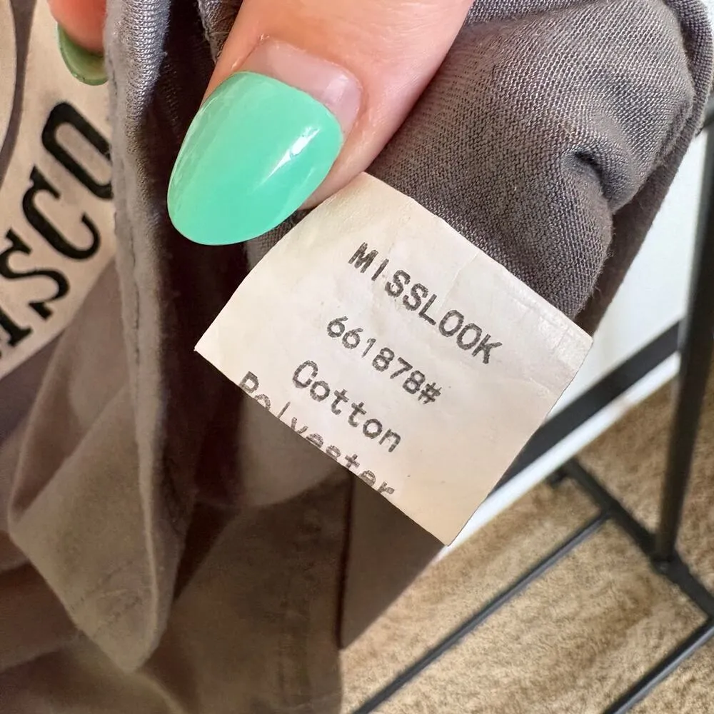 MissLook Janis Joplin Graphic Tank Band Tee Rockstar GF Gray Summer Fest Small - Image 5