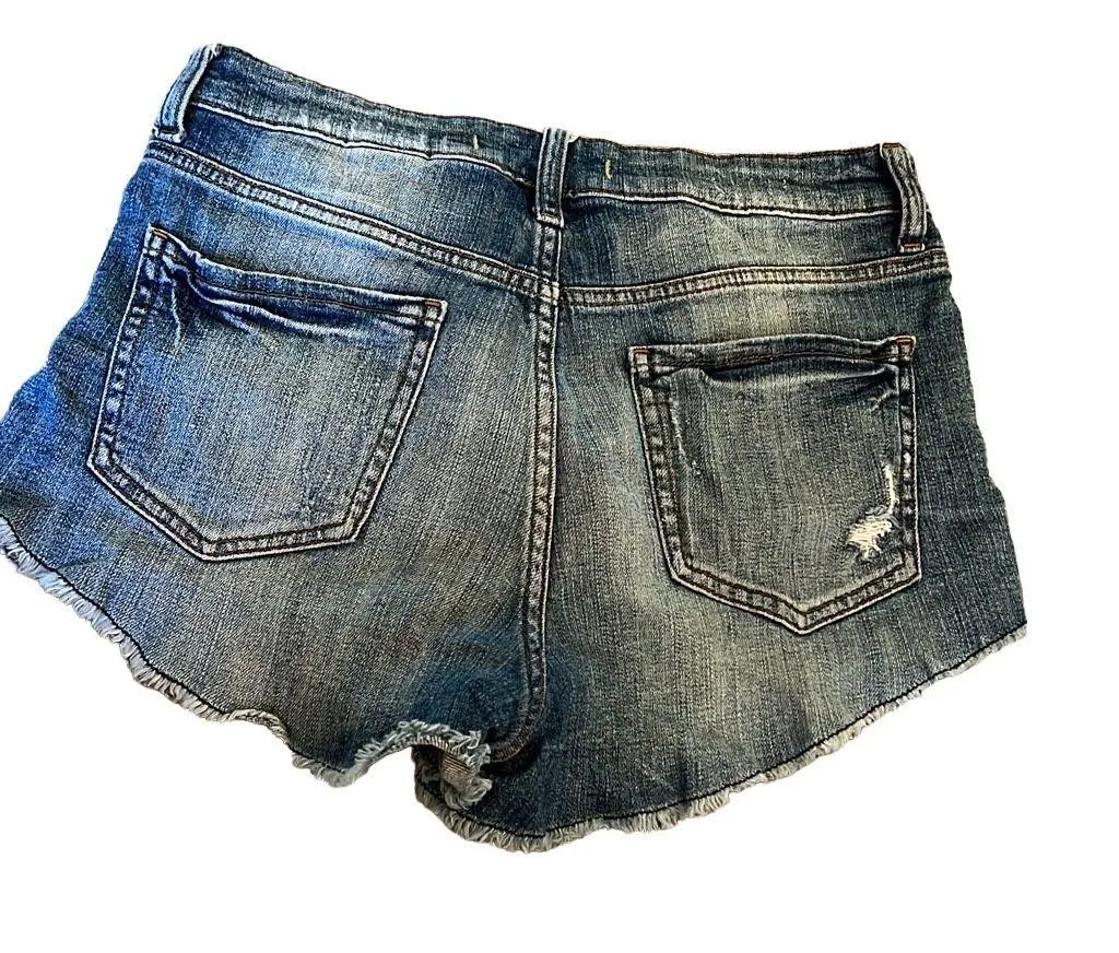 Distressed Low Rise Jeans - Image 3