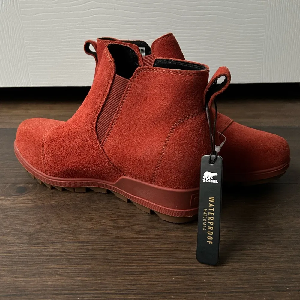 New Sorel Evie suede wedge booties - Image 2