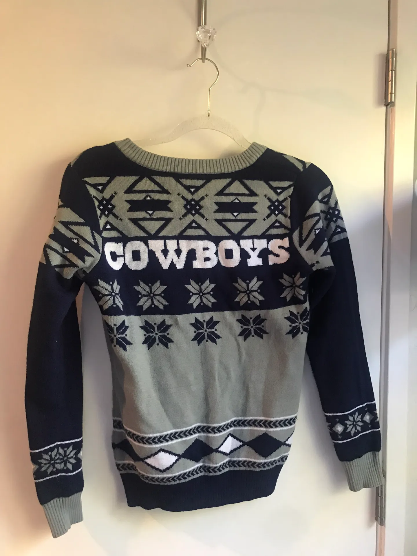 Cowboys V Neck Sweater - Image 2
