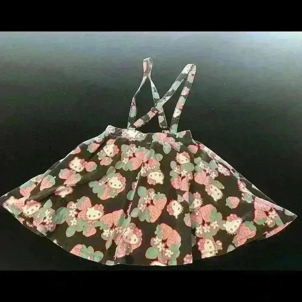 Hot Topic Sanrio Hello Kitty  Suspender Skirt Small - Image 4