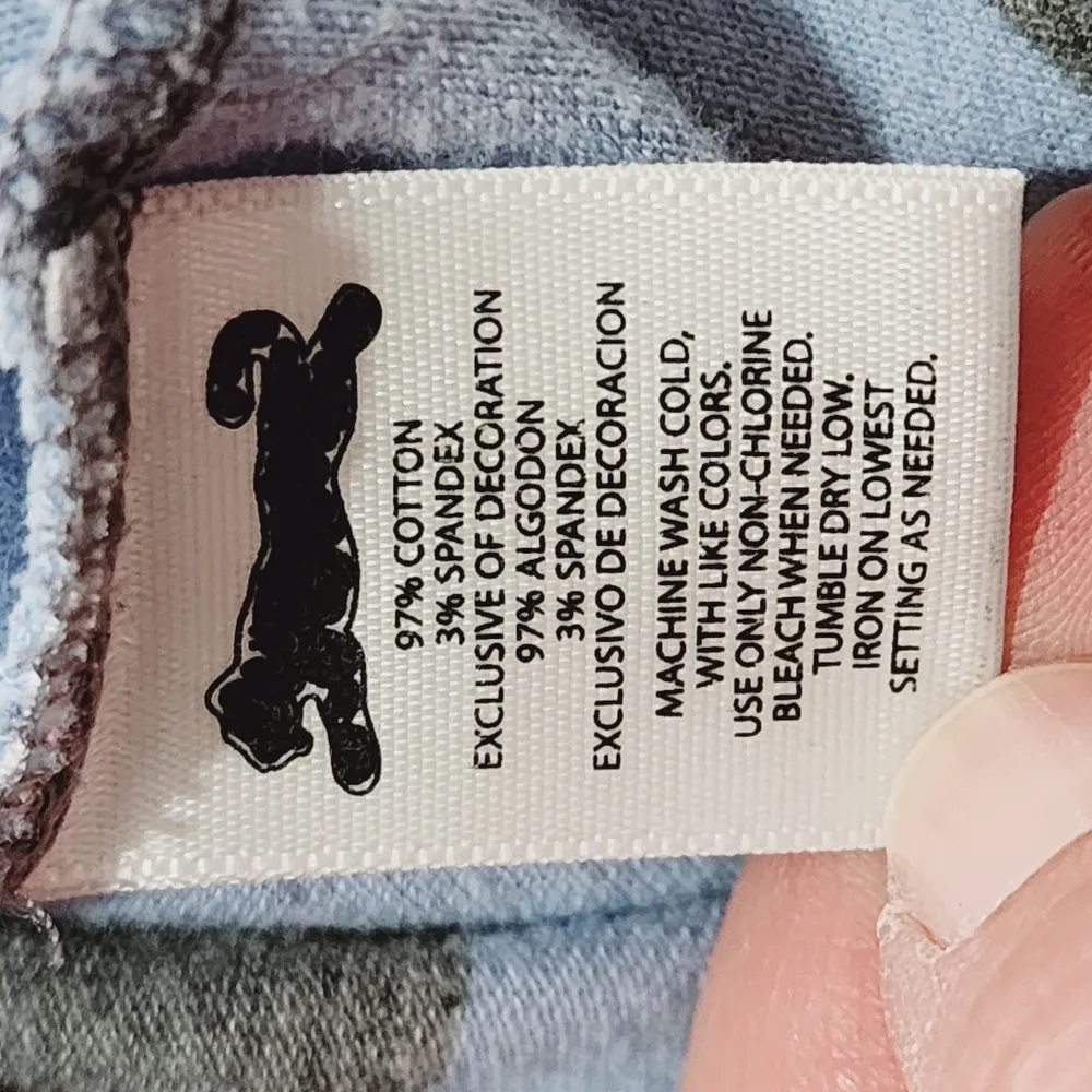 LeTigre Light Blue Gray Stripe Pique Polo Size Small - Image 7