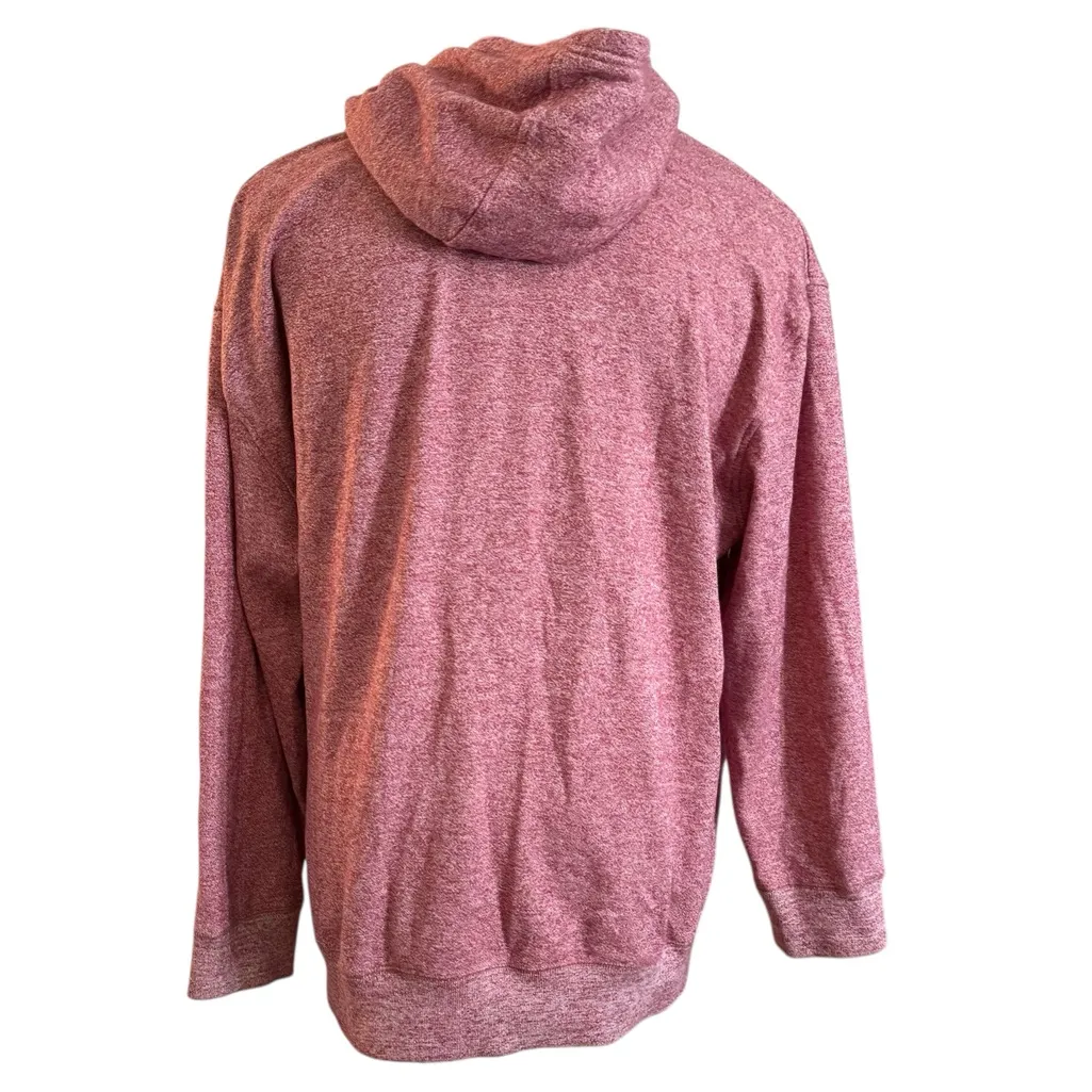ECKO UNLTD (Unlimited) heathered red zipper hoodie, plus size 3X Large - Image 3