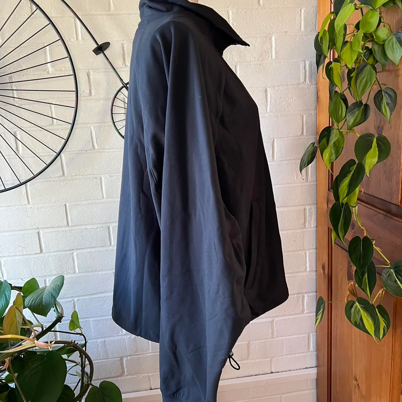 90 Degree By Reflex Black  Lux Full Zip Nordic Jacket - Image 3