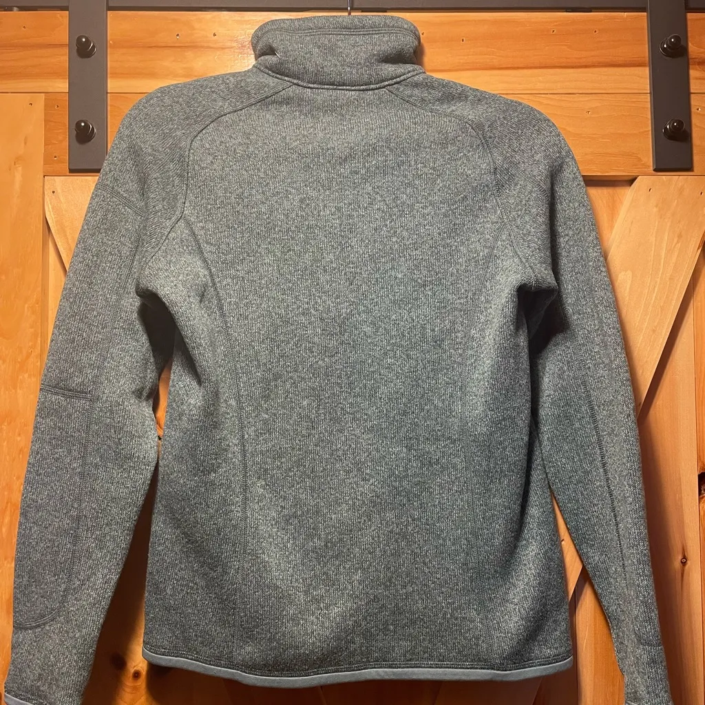 Patagonia turquoise better sweater Quarter-Zip Pullover size small - Image 4