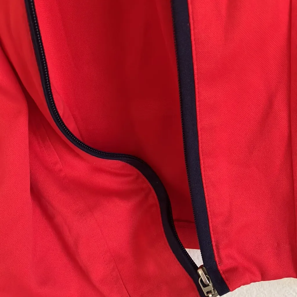 FINAL MARKDOWN Napa valley zip front jacket medium Red - Image 2