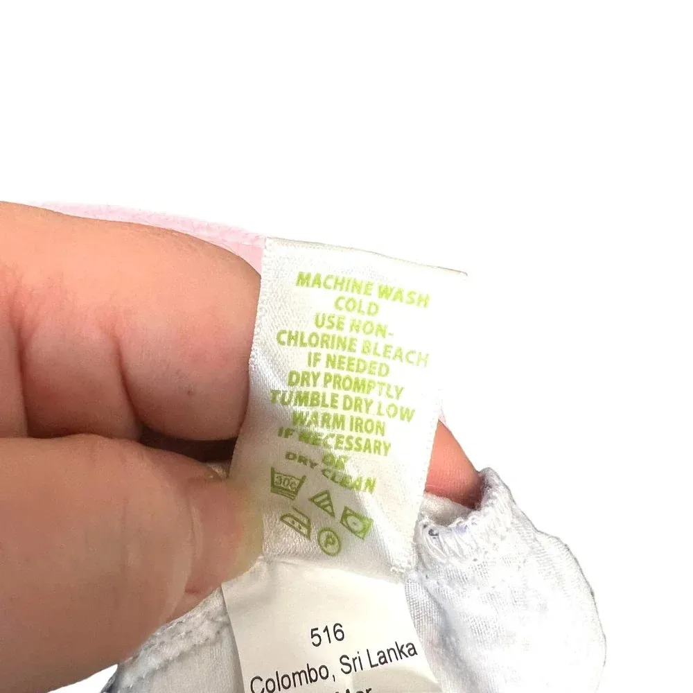 Lilly Pulitzer Resort Shorts Fallin' in Love‎ White Blue Seashell Print Size 4 - Image 9