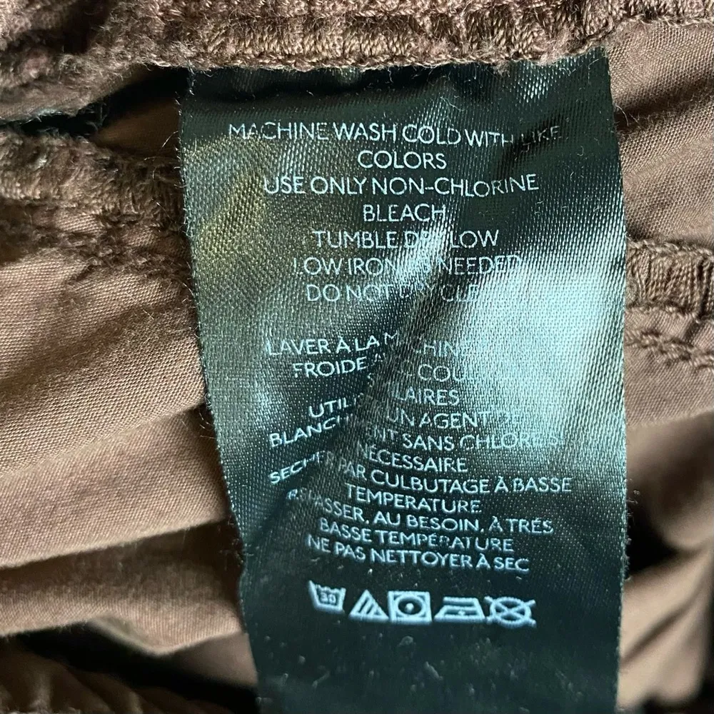 Urban Outfitters Brown Y2K Cotton Low Rise Wide Leg Utility Cargo Pants - Image 8