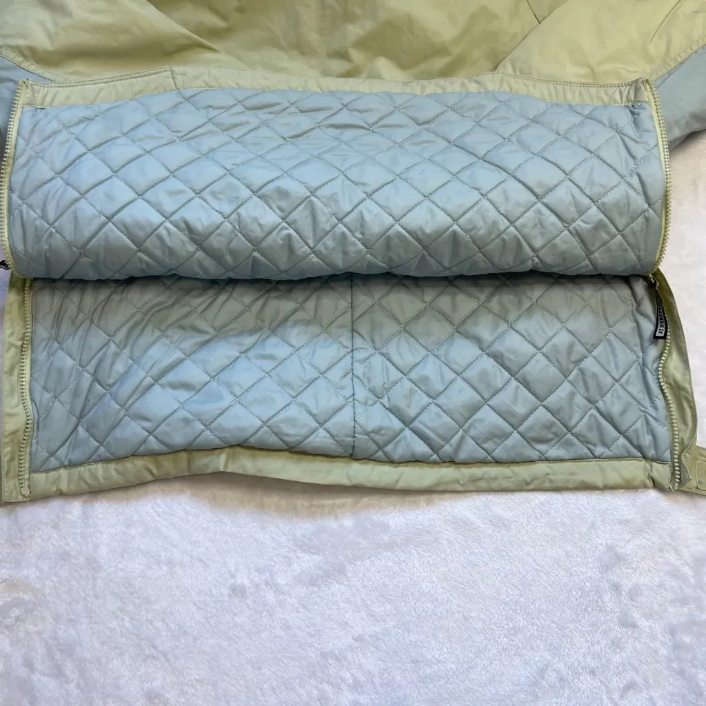 American Eagle Performance Women's Size Small All‎ Weather Jacket Nylon Quilted Green - Image 10