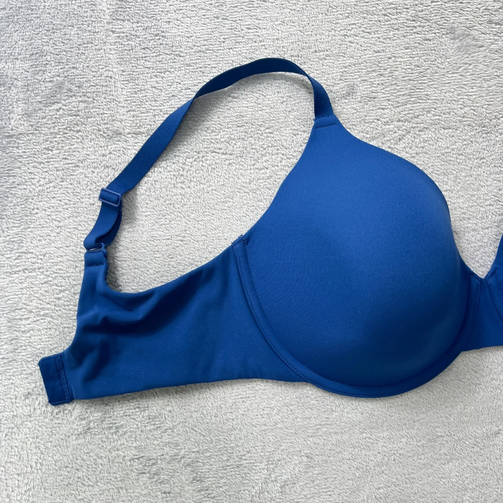 SKIMS Fits Everybody Everyday Bra Blue 36D Smooth Lift Wireless Underwire - Image 7