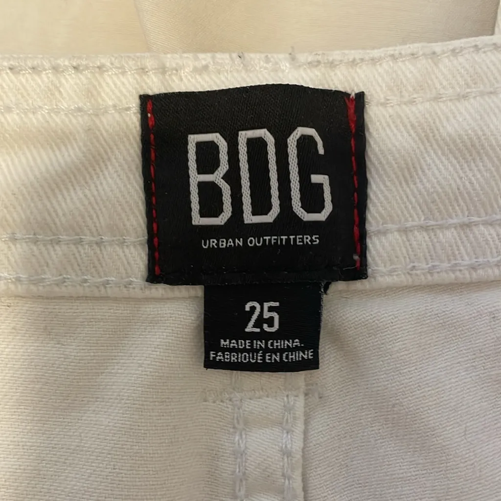 Two tone Western style BDG roundabout wide leg jeans Size 25 - Image 6