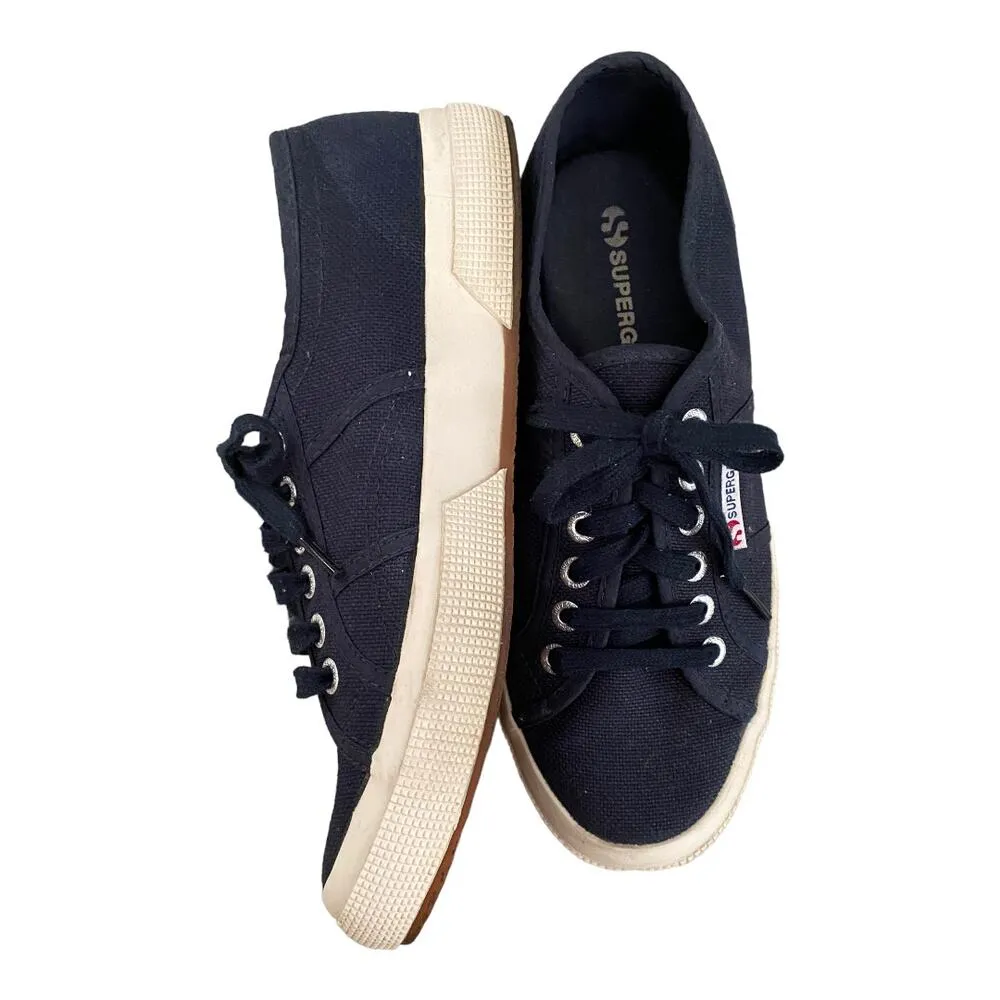 Superga 2750 Cotu Classic Navy Sneaker Trainer S000010933 Womens Size 7.5 EU 40 - Image 5