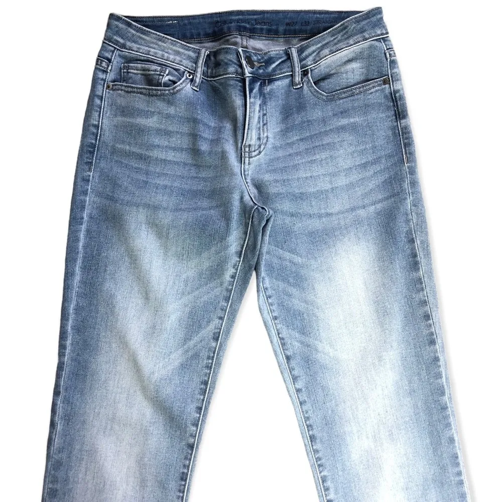 Calvin Klein Straight Medium Wash Jeans - Image 66