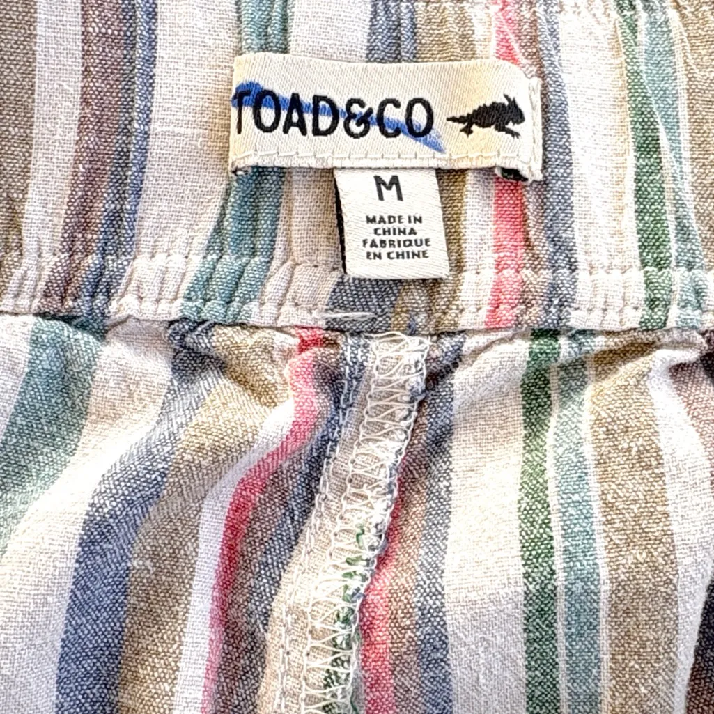EUC Toad&Co Tan Hemp Pants size Medium - Image 4