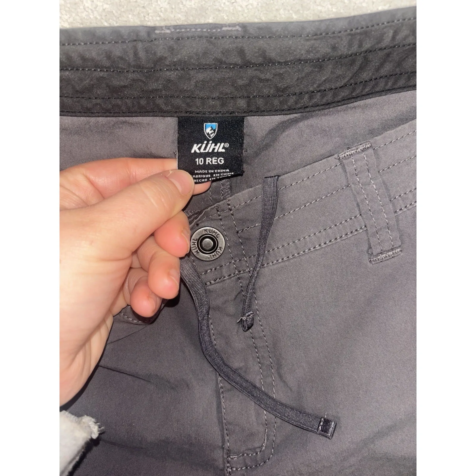 Kuhl Pants Womens 10 Legendary Spire Roll Up Hiking Outdoor Gray - Image 3