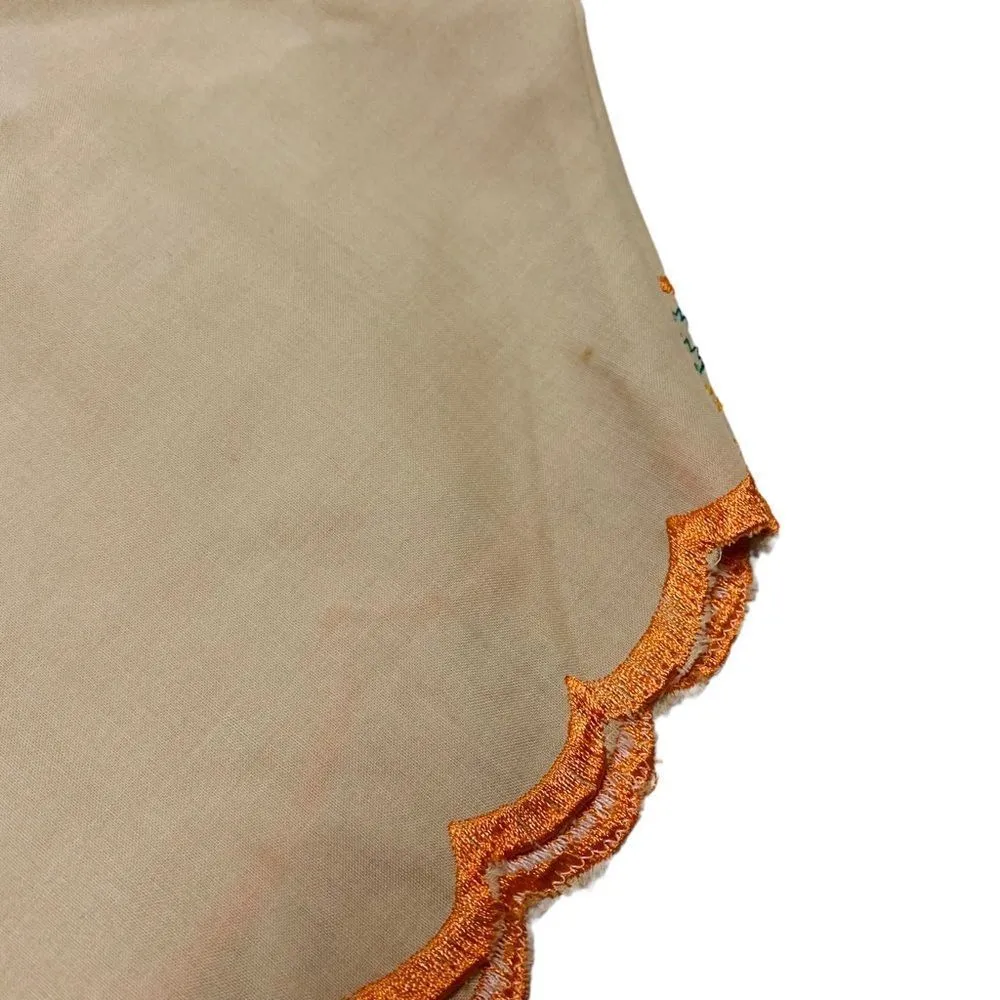 Floral Embroidery Tunic Festival Asian Mexican Hippie Boho Chic Artisan Top Size undefined - Image 7