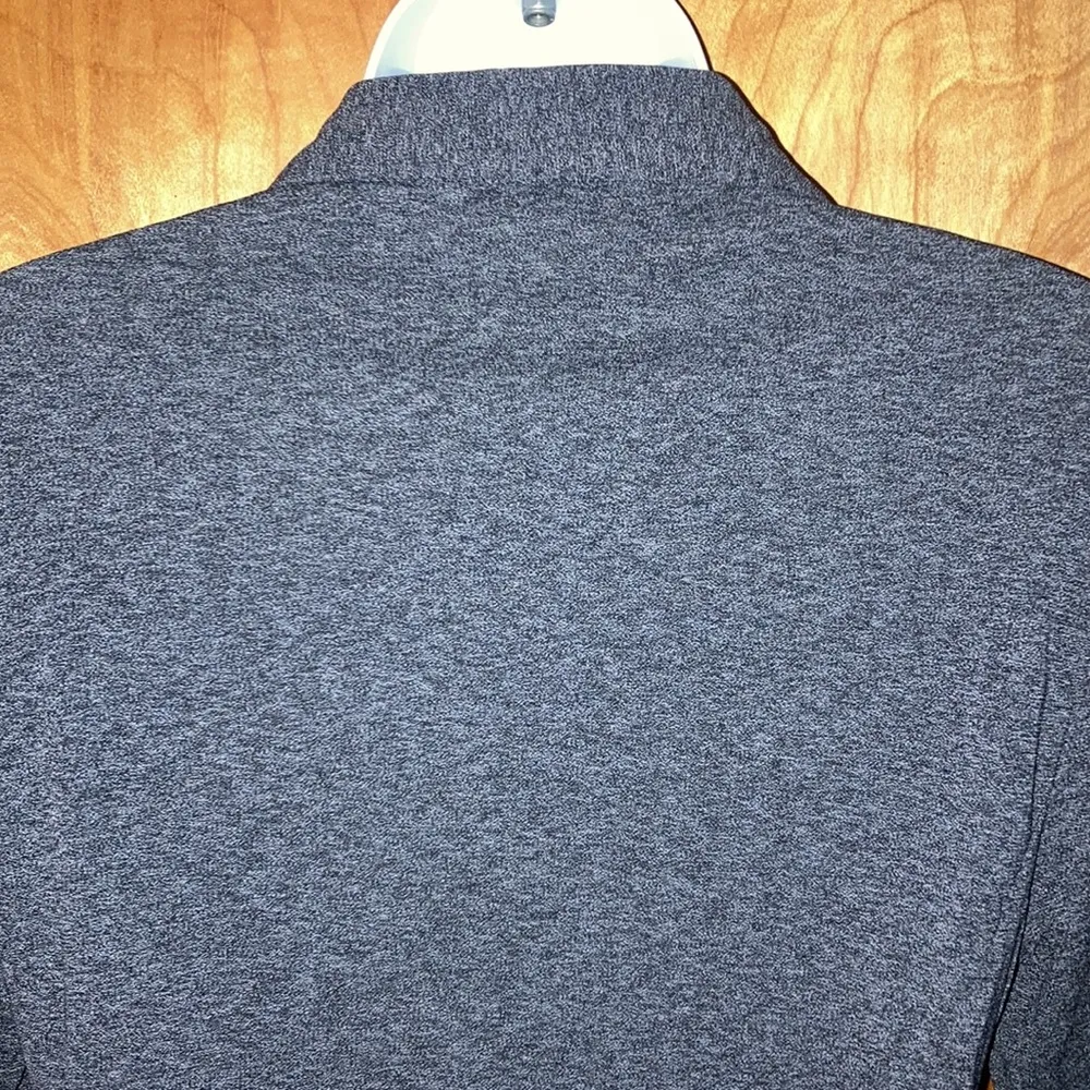 Willi Smith Heather Gray  Collection Zip Up Jacket Top Size Small - Image 5