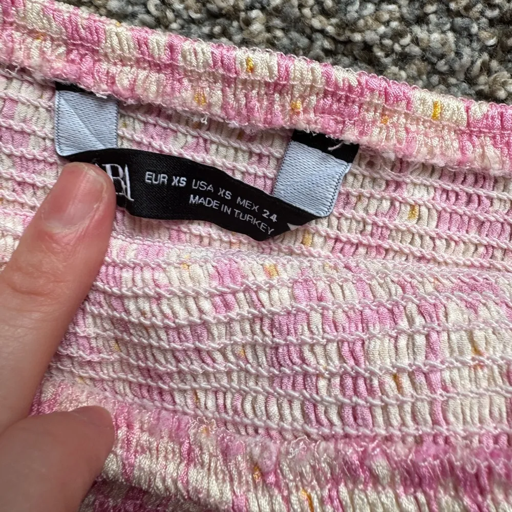 zara pink and yellow floral matching set - Image 5