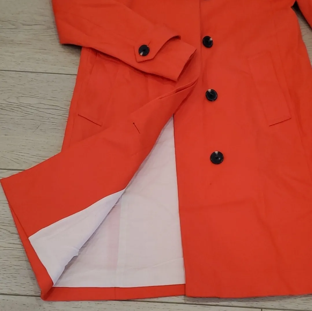Anne Klein  Red Trench Coat - Image 3