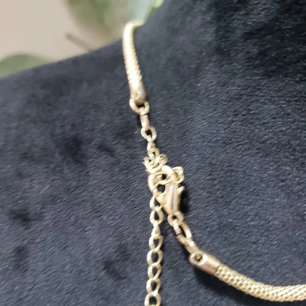 Women's Women Twist Oblate Wide Gold Chain Necklace - Image 6