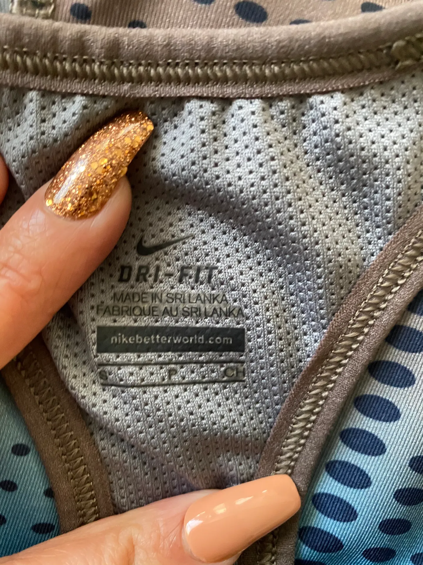 Women’s Dri Fit Training Tank Top Sleeveless Sz Small - Image 7