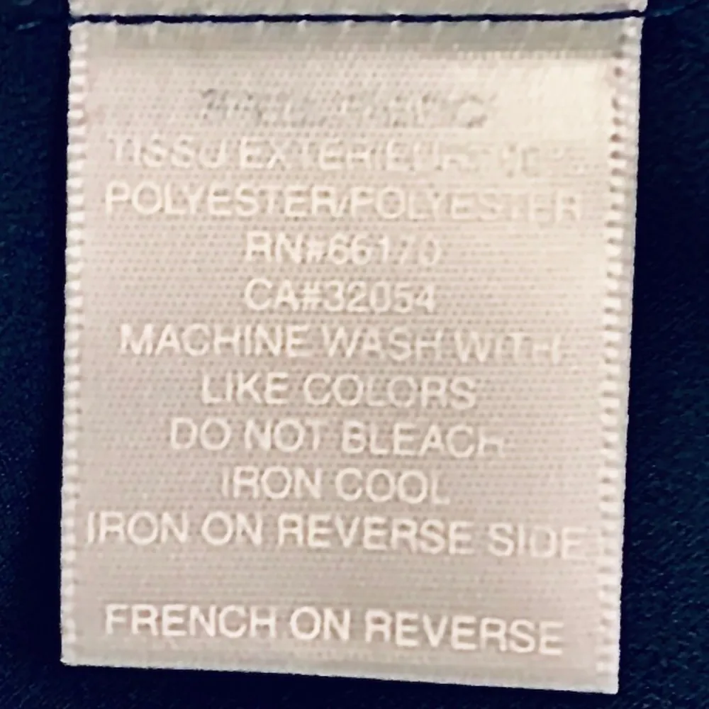Sparkle & Fade navy blue button down blouse. EUC - Image 4
