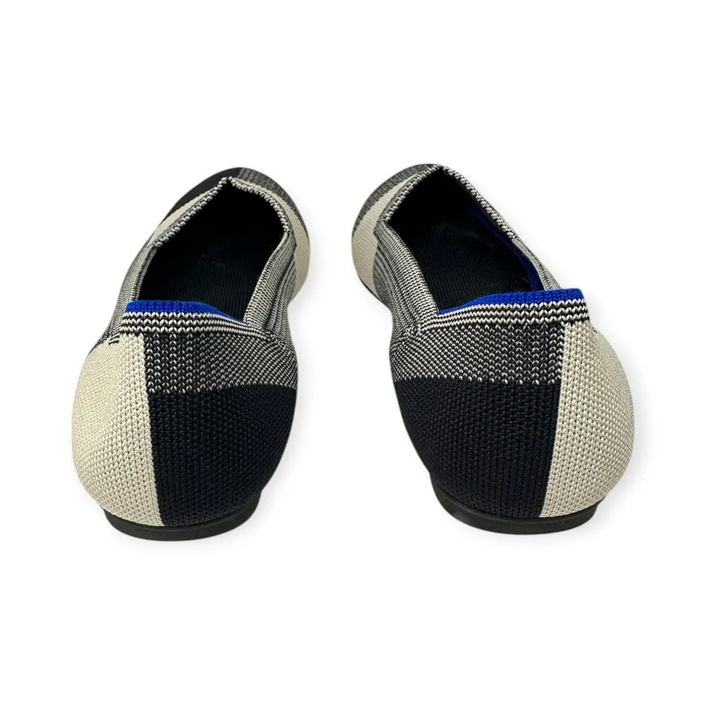 Rothy's | 8.5 | Dove Grey Plaid The Flat Round Toe Slip - Image 7