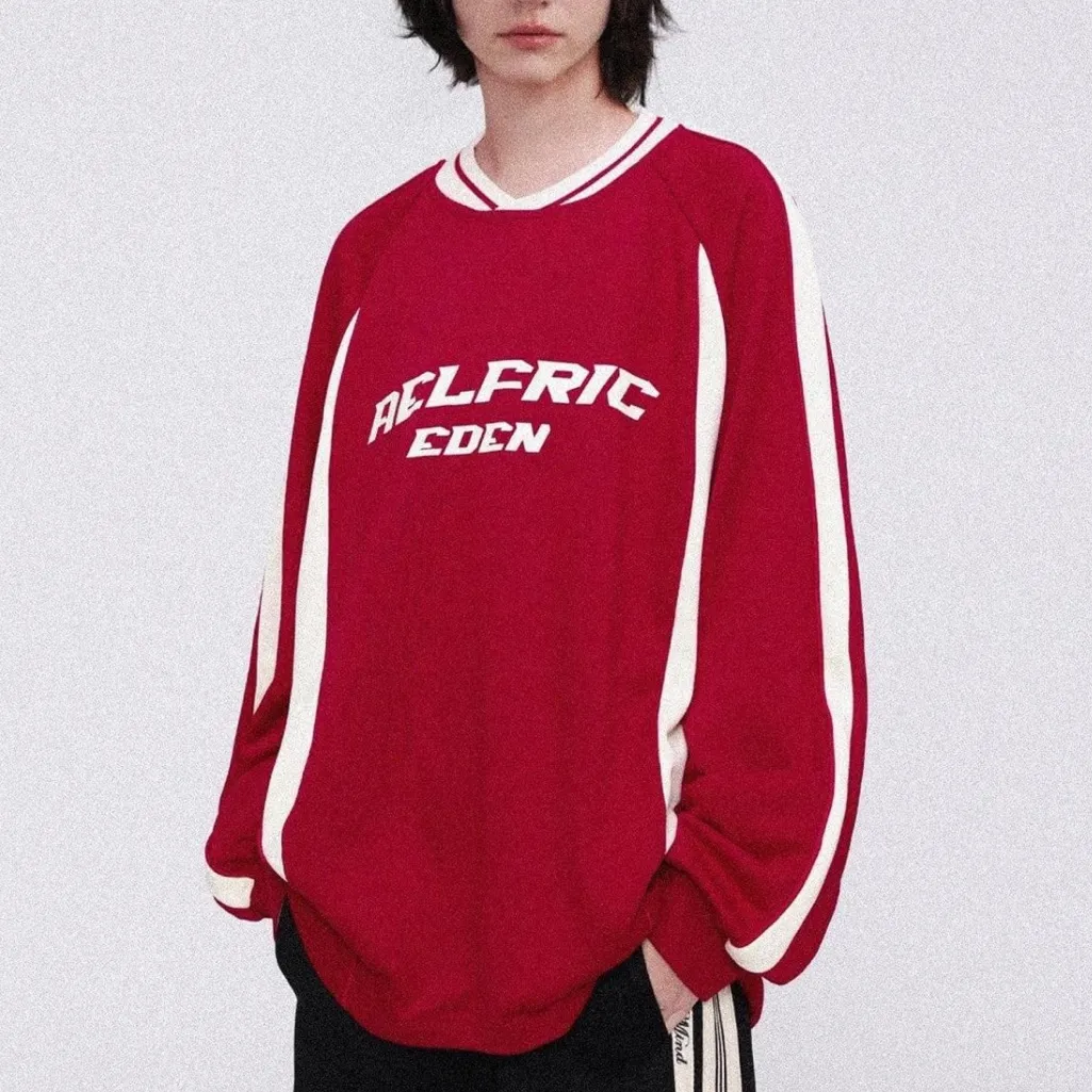 Aelfric Eden  Vintage Patchwork Sweatshirt - Image 3