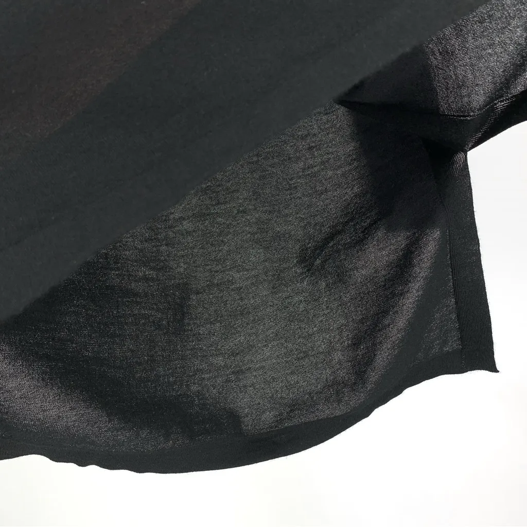 AKRIS Cashmere Pullover Sweater Black US 6 - Image 10