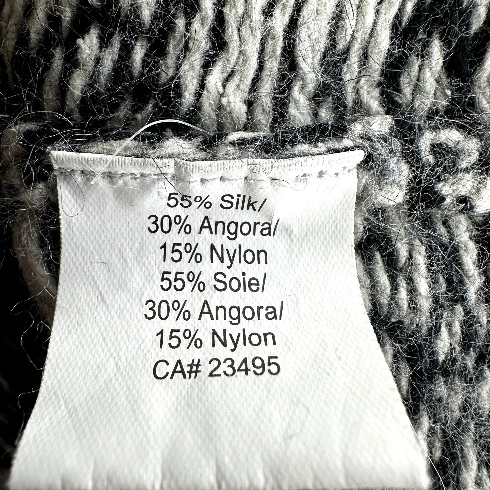 Icelandic Design Tribal Printed Full Zip Sweater Jacket Silk Multicolor Medium - Image 4