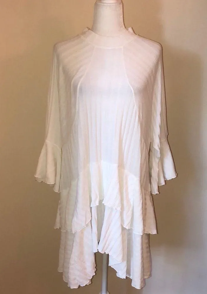 Free People Sweet Rose Tunic White - Image 4
