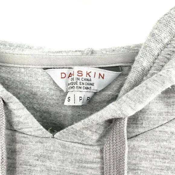 Danskin Size Small light gray hooded‎ sweatshirt hoodie - Image 4