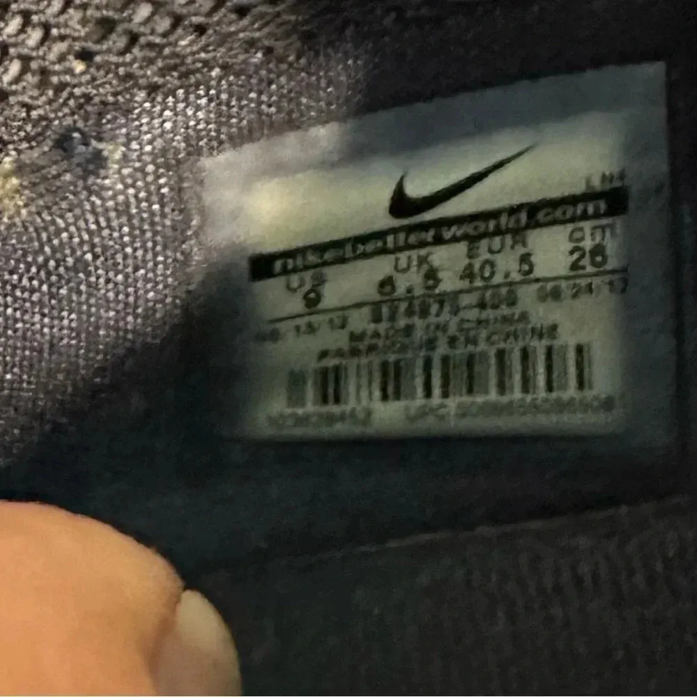 Nike Hyperdunks 2012 Women’s Size 9 Men’s 7.5 Blue Pink White - Image 9